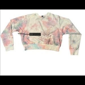 Noli yoga tie dye pill over crop